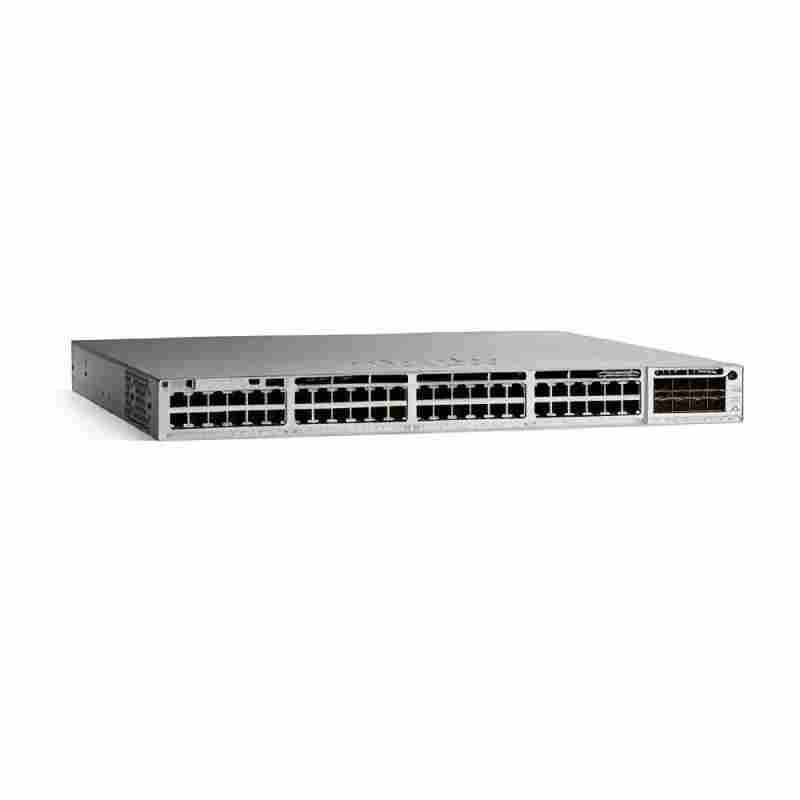 Cisco Catalyst C9300L-48P-4G-E 48-Port PoE+ Gigabit Switch 4x 1G SFP Uplinks Network Essentials Stackable Enterprise PoE Switch