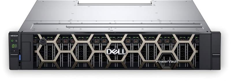 dell powervault me5024 2u rack storage array 24x2.5” bays dual active controllers high performance for smb & enterprise workloads