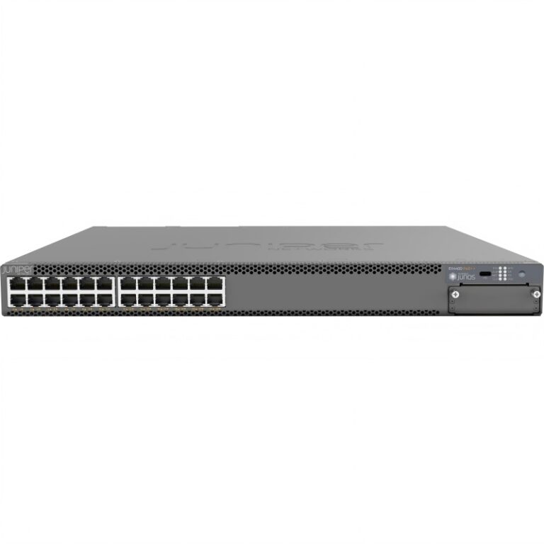 Juniper EX4400-24T 24-Port Gigabit Ethernet Switch 2×100G Uplinks Layer 3 Managed