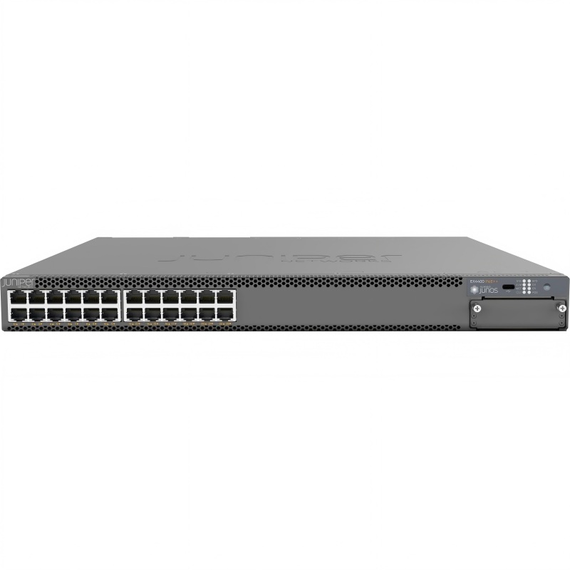 Juniper EX4400-24T 24-Port Gigabit Ethernet Switch 2×100G Uplinks Layer 3 Managed