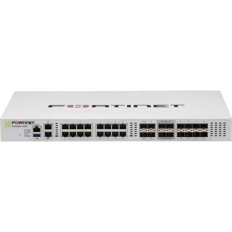 Fortinet FG-400F FortiGate 400F Next-Generation Firewall Enterprise Secure SD-WAN Gateway