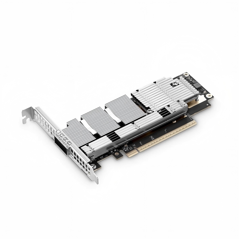 mellanox mcx75310aas neat connectx 7 single port osfp 400gb/s vpi pcie 5.0 network adapter