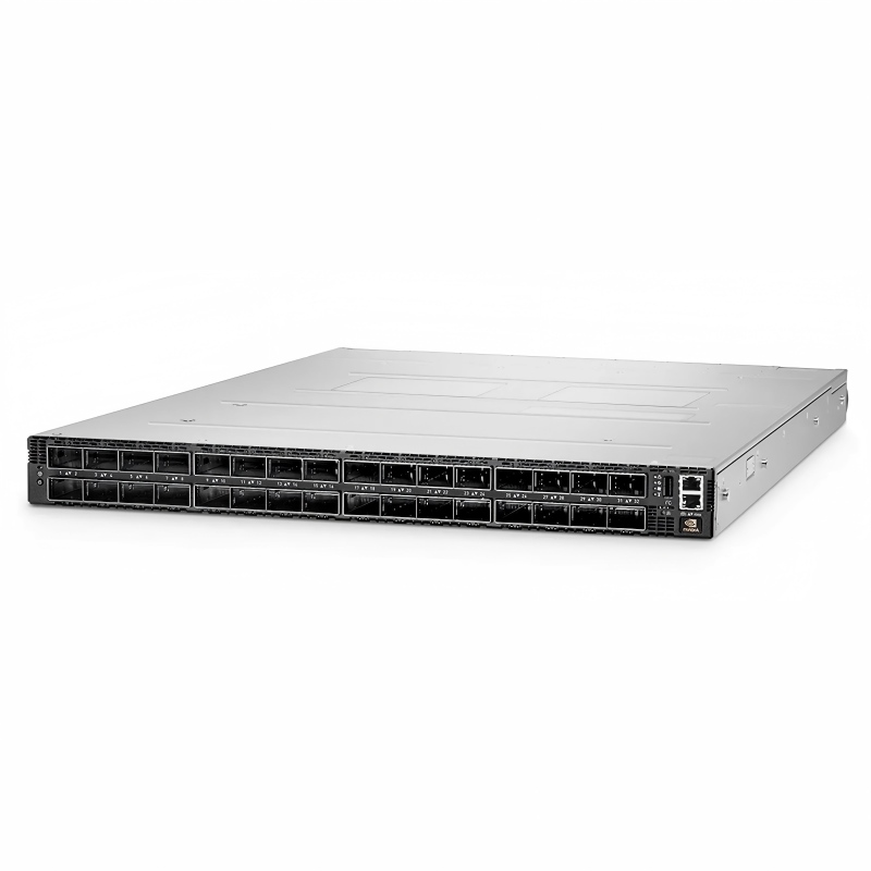 mellanox mqm9700 hs2f quantum 2 ndr infiniband switch 64×400gb/s osfp 1u rack mount p2c airflow managed