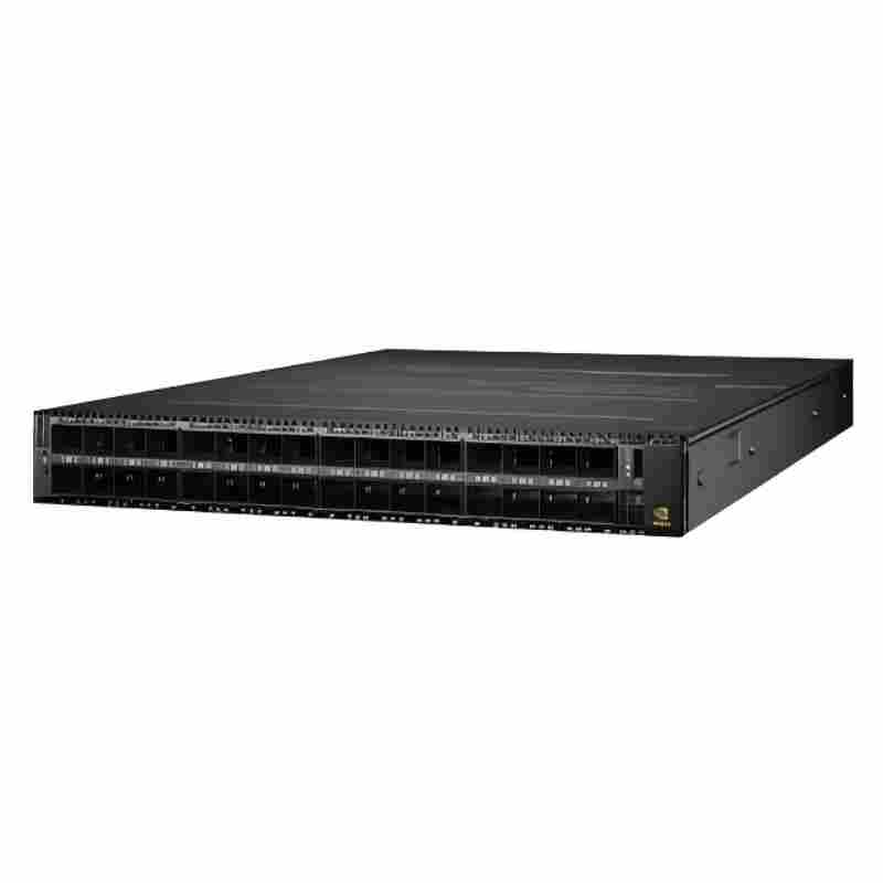 mellanox mqm9700 hs2f quantum 2 ndr infiniband switch 64×400gb/s osfp 1u rack mount p2c airflow managed