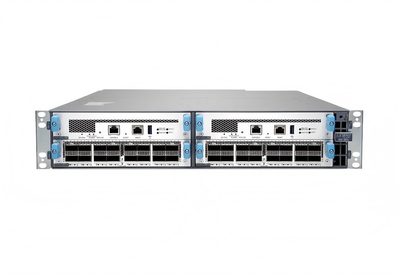 Juniper MX304-HW-BASE 2RU 4.8Tbps Universal Router 12×400G/48×100G Ports Junos OS Base AC Power