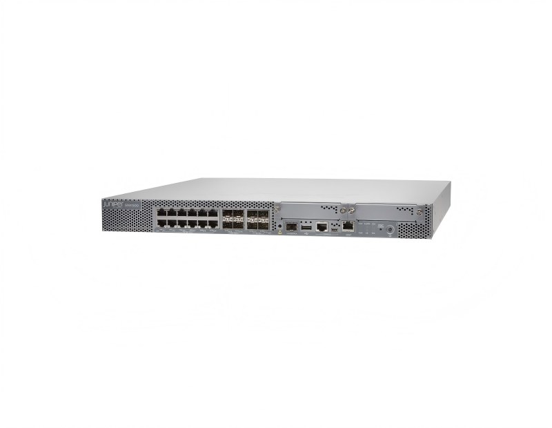 Juniper SRX1500-SYS-JB-AC 1U Services Gateway  16×1GbE RJ45 + 4×10GbE SFP+ 9Gbps Firewall  Junos OS Base AC Power